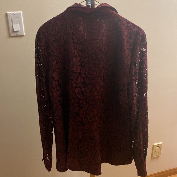 Karl Lagerfeld button up top - Picture 3 of 4